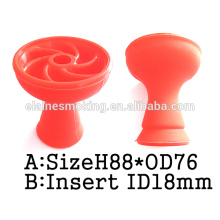 pvc package New hookah Silicone Bowl hookah accessories clay hookah bowl portable silicone  bowls